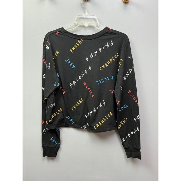 Friends cropped long sleeve‎ shirt-Character name script Large - Picture 5 of 6